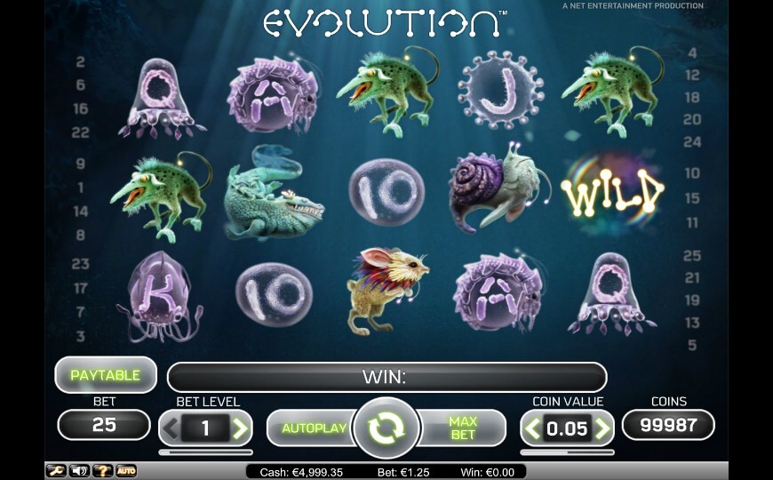 Evolution-slot