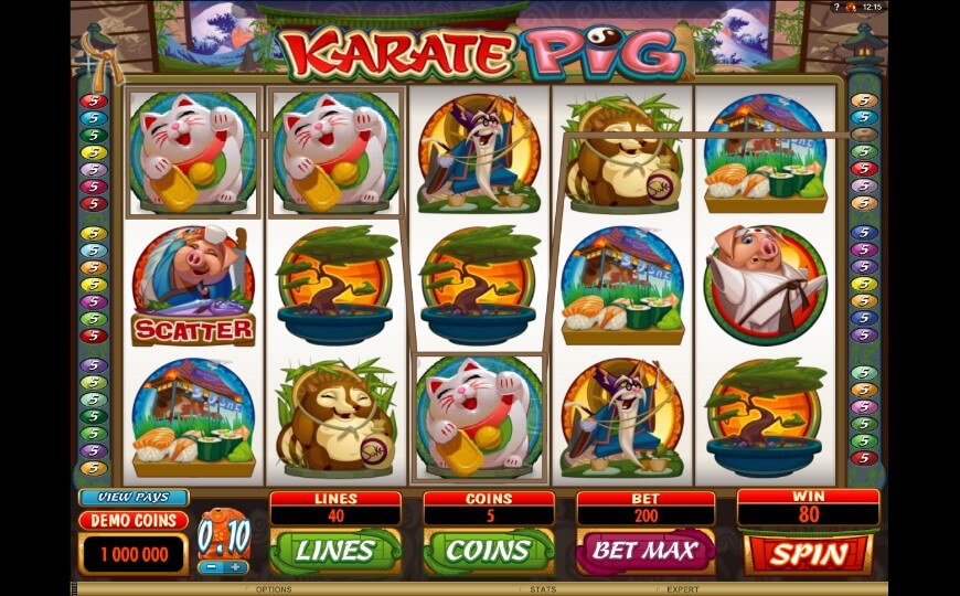 Karate-Pig-slot