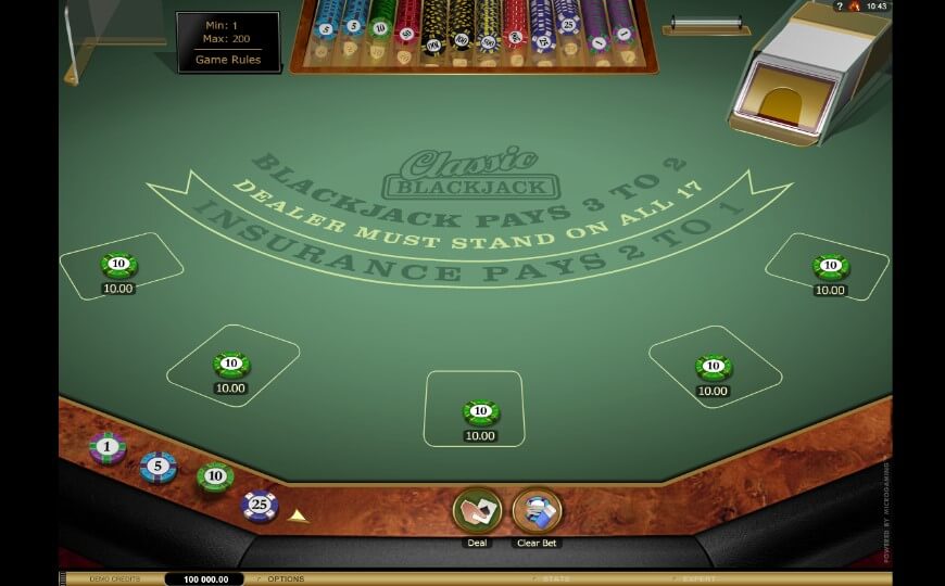 Multi-Hand-Classic-Blackjack-Gold-slot