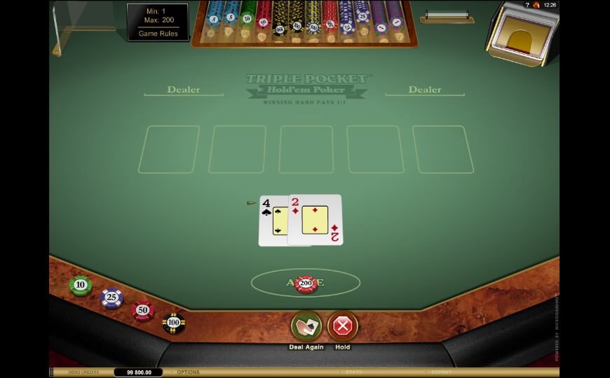 Triple-Pocket-Holdem-Poker-Microgaming